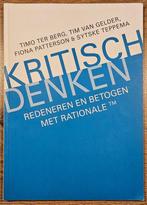Kritisch denken - 9789043017961, Boeken, Studieboeken en Cursussen, Verzenden, HBO, Zo goed als nieuw, T. ter Berg
