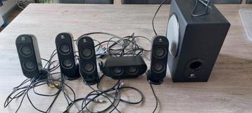 logitech speaker set  beschikbaar voor biedingen