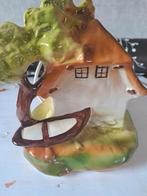 Vintage parfumlamp huisje met boot, Antiek en Kunst, Antiek | Lampen, Ophalen of Verzenden