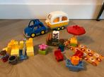 LEGO Duplo Camping Speelset 10602, Kinderen en Baby's, Speelgoed | Duplo en Lego, Ophalen of Verzenden, Gebruikt, Complete set