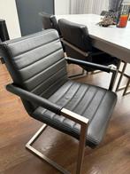 5/6 eetkamer stoelen, Ophalen, Overige materialen, Zo goed als nieuw, Grijs