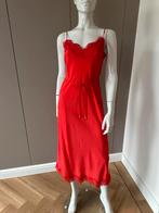Zimmermann rode zijde midi dress met kant. Maat 1 / 36, Kleding | Dames, Jurken, Verzenden, Zo goed als nieuw, Maat 36 (S), Rood