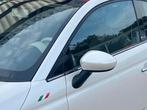 Spiegelset links + rechts met witte kappen Fiat 500, Auto-onderdelen, Gebruikt, Ophalen of Verzenden, Fiat
