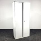 Triumph Draaideurkast Grijs | 195 x 90 x 42 cm, Huis en Inrichting, Ophalen, Gebruikt, 50 tot 100 cm, Metaal