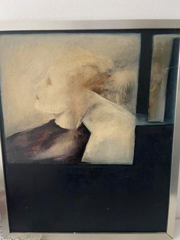 olieverf schilderij Margreet Kortekaas ‘Ame d’une Noit 1974 