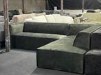 !!ACTIE!! Hoekbank Memphis Velvet Groen Bronx71, Niet ingevuld, Niet ingevuld, Niet ingevuld