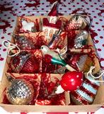 Oude kerstbal ornament in doos nr 24, Diversen, Ophalen of Verzenden, Gebruikt