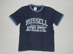 Russell Athletic tshirt t-shirt donkerblauw, maat 140, Jongen, Russell Athletic, Gebruikt, Ophalen of Verzenden