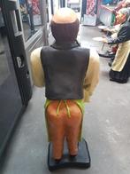 Opa / butler decoratie beeld 90 cm, Ophalen, Zo goed als nieuw, Mens