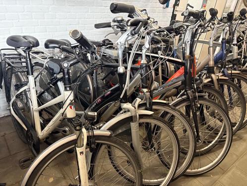 Partij gebruikte elektrische inruil fietsen 19 stuks, Fietsen en Brommers, Fietsen | Dames | Damesfietsen, Gebruikt, Overige merken