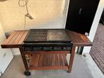 Barbecue met houten onderstel, Ophalen, Gebruikt