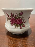 wunsiedel bavaria porseleinen bloempot met rozenmotief, Ophalen