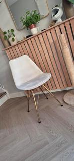 Kick kuipstoel Velvet - Ivoor

6x Eetkamer stoel, Huis en Inrichting, Stoelen, Ophalen, Zo goed als nieuw, Eén