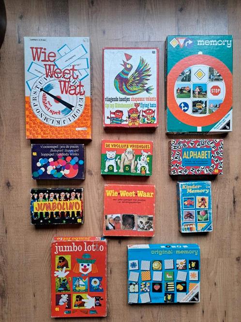 Diverse vintage spellen in goede staat, Antiek en Kunst, Antiek | Speelgoed, Ophalen of Verzenden