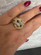 Geelgouden ring, Ophalen of Verzenden, Nieuw, Goud, Dame