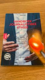 Huub Evers - Handboek journalistieke ethiek, Ophalen of Verzenden, Zo goed als nieuw, HBO, Huub Evers
