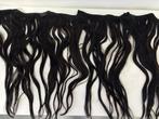Haarextensions 100% real human hair 50cm, Ophalen of Verzenden, Zo goed als nieuw, Pruik of Haarverlenging