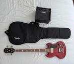 Epiphone EB-3 Bass Gitaar Set - Cherry Red, Ophalen of Verzenden, Zo goed als nieuw, Elektrisch