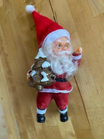 Grote Vintage Kerstman gevlokt lijf rookvrij huis zgan beschikbaar voor biedingen