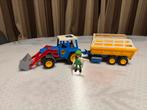 Mooie tractor met aanhanger Playmobil, Kinderen en Baby's, Speelgoed | Playmobil, Ophalen of Verzenden