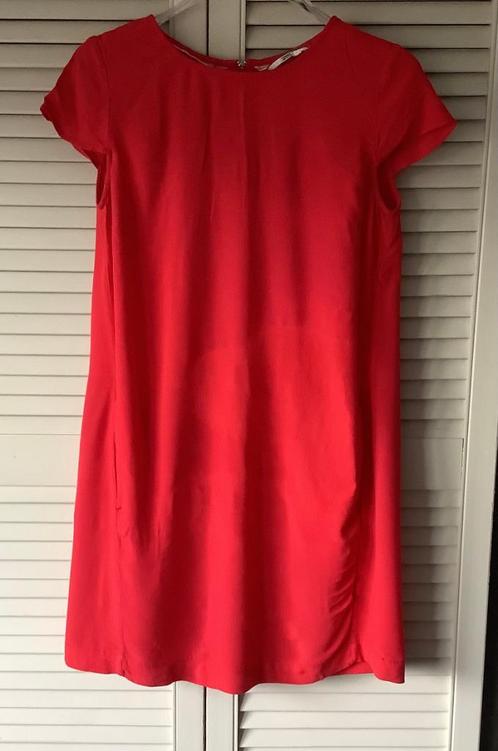 Jurk maat XS, merk Tommy Jeans, Kleding | Dames, Jurken, Zo goed als nieuw, Maat 34 (XS) of kleiner, Rood, Boven de knie, Ophalen