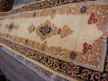 Handgeknoopt Perzisch Tapijt/Loper kerman. Maat:0.50X6.10.m beschikbaar voor biedingen