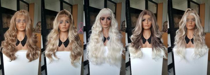 Luxe Lace Pruiken - Frontlace - Pruik - Wig  - Haar -, Sieraden, Tassen en Uiterlijk, Uiterlijk | Haarverzorging, Nieuw, Pruik of Haarverlenging
