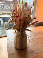 Gouden vaas bloemstuk kunst, Huis en Inrichting, Woonaccessoires | Droogbloemen, Ophalen, Zo goed als nieuw
