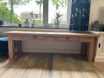 Massief eiken dressoir - white wash, Ophalen, 25 tot 50 cm, 150 tot 200 cm