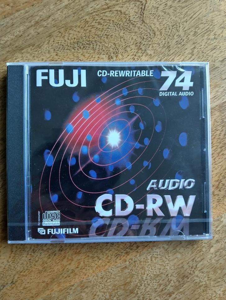 FUIJ CD-RW 74MIN. AUDIO * Geschikt Voor Audio CD Recorders *, Audio, Tv en Foto, Cd-spelers, Nieuw, Overige merken, Ophalen of Verzenden