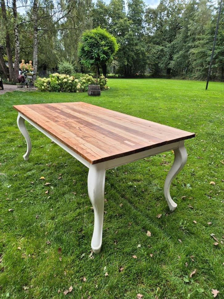 Eleonora Eettafel, Huis en Inrichting, Tafels | Eettafels, Gebruikt, 50 tot 100 cm, Rechthoekig, Ophalen