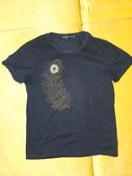 Alexander Mcqueen origineel shirt M zwart met pauwenveer, Kleding | Heren, T-shirts, Ophalen of Verzenden, Zo goed als nieuw, Zwart