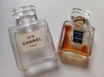Vintage Chanel parfumflessen 2 stuks miniatuur no 19 en Coco, Ophalen of Verzenden, Gebruikt, Parfumfles