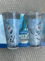 Frozen long glazen 4 stuks, Verzamelen, Glas en Borrelglaasjes, Ophalen, Zo goed als nieuw, Frisdrankglas