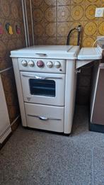 Vintage H 455 Atag Gasfornuis met Oven, Witgoed en Apparatuur, Fornuizen, Ophalen, Gebruikt, 4 kookzones, Gas