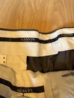 Lanvin Paris Super 120s heren broek grijs - Made In Italy Si, Kleding | Heren, Broeken en Pantalons, Verzenden, Zo goed als nieuw