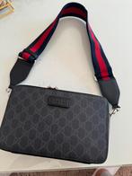 gucci tas heren gucci bag, Sieraden, Tassen en Uiterlijk, Tassen | Schoudertassen, Ophalen of Verzenden, Zo goed als nieuw, Zwart