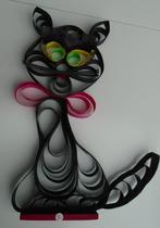 KAT/ POES MULTI COLOR 34 CM HOOG NIEUW, Huis en Inrichting, Woonaccessoires | Overige, Ophalen of Verzenden, Nieuw