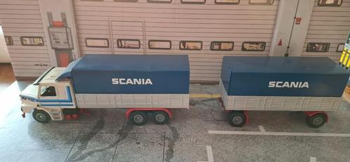 1.50 scania 142h, Hobby en Vrije tijd, Modelauto's | 1:50, Zo goed als nieuw, Bus of Vrachtwagen, Tekno, Ophalen of Verzenden