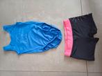 Decathlon turnpakje + broekje maat 116, Kleiner dan kindermaat 122, Ophalen, Zo goed als nieuw, Turnpak(je)