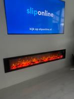 Sfeerhaard 180 bij 30 met verwarming, Ophalen of Verzenden, Zo goed als nieuw, Vrijstaande haard, Elektrische haard