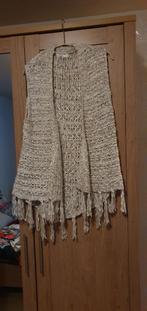 Beige Vest met Franjes - Miss Etam XL, Kleding | Dames, Bodywarmers, Beige, Maat 46/48 (XL) of groter, Ophalen of Verzenden, Zo goed als nieuw