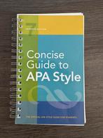 Concise Guide to APA Style ISBN 9781433832734, Boeken, Ophalen of Verzenden, Zo goed als nieuw