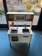 IKEA kinder keuken met accessoires, Kinderen en Baby's, Speelgoed | Speelkeukens, Ophalen, Gebruikt, Hout, Speelkeuken