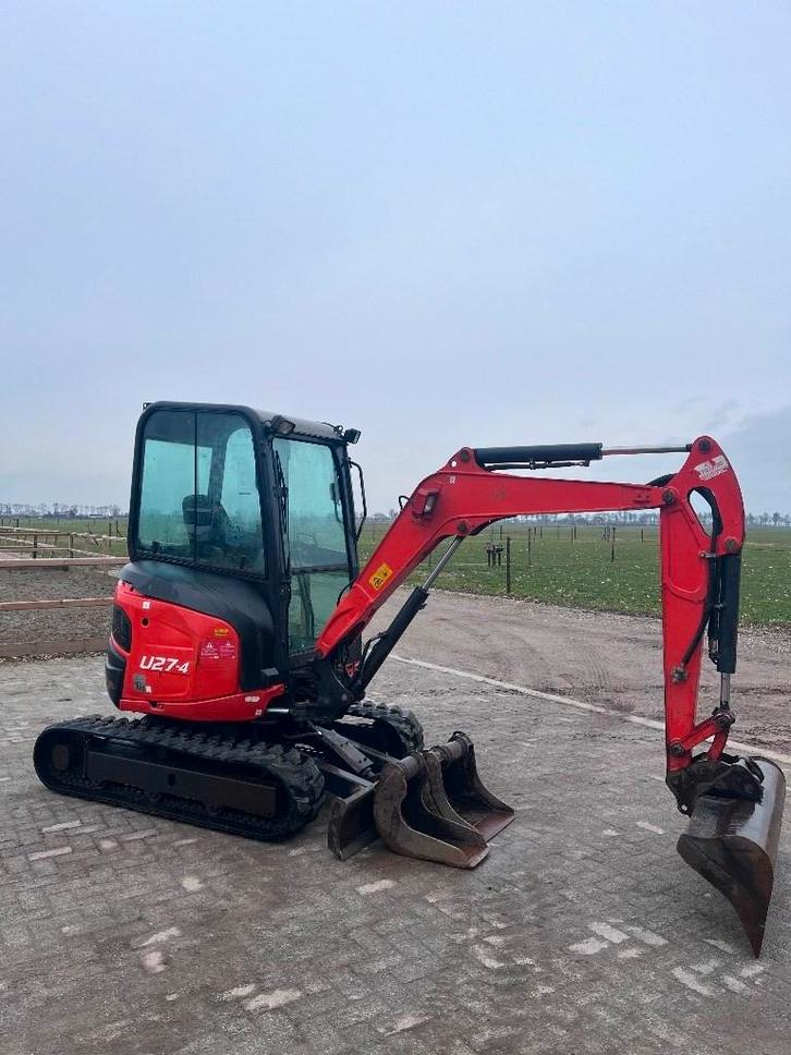 Kubota U 27-4 (bj 2017), Zakelijke goederen, Machines en Bouw | Kranen en Graafmachines, Graafmachine