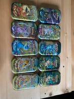 Pokemon prismatic evolutions tins 10 stuks, Ophalen of Verzenden, Nieuw, Booster, Foil