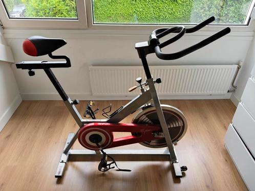 Rossler spinningfiets hometrainer, Sport en Fitness, Fitnessapparatuur, Zo goed als nieuw, Spinningfiets, Metaal, Ophalen