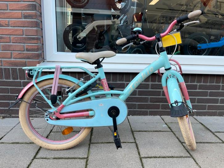 Loekie princess 18 inch, Fietsen en Brommers, Fietsen | Kinderfietsjes, Gebruikt, 16 tot 20 inch, Ophalen of Verzenden