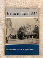 Trams en Tramlijnen Voorlopersvan de ‘Blauwe Tram’, Verzamelen, Ophalen, Gebruikt, Tram, Boek of Tijdschrift
