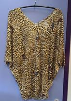Liu Jo tuniek luipaard print + vlinders mt S/M nr 43588, Bruin, Ophalen of Verzenden, Zo goed als nieuw, Maat 36 (S)